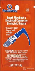 img 2 attached to 🔌 Permatex 09980 Counterman's Choice: Spark Plug Boot & Electrical Connector Dielectric Grease (4g Pouch)