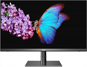 img 4 attached to 🖥️ MSI Creator PS321URV 4K Curved Display with Height Adjustment, Anti Glare Screen, HDR, IPS Panel