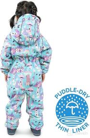 img 3 attached to JAN JUL Toddler Waterproof Puddle Dry Apparel & Accessories Baby Boys best: Clothing