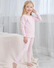 img 2 attached to Warm And Cozy Enfants Chéris Toddler Pajamas For Girls And Boys - Available In Sizes 24M-6 Years