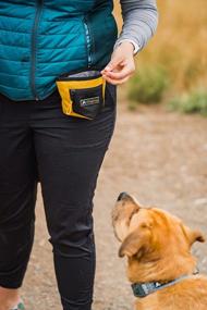 img 1 attached to Дрессировка собак без помощи рук с помощью OllyDog Goodie Treat Bag - магнитная застежка, зажим для поясного ремня, многоразовое ношение, дизайн Fiesta
