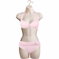 flesh female mannequin hip long hollow back body torso dress form & hanging hook, s-m sizes (1 pack, flesh) logo
