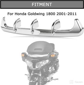 img 3 attached to Enhance Your Goldwing GL1800: Chrome Fairing Scoop Trim - New GL1800 Accessories (2001-2011)