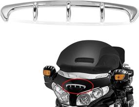 img 4 attached to Enhance Your Goldwing GL1800: Chrome Fairing Scoop Trim - New GL1800 Accessories (2001-2011)