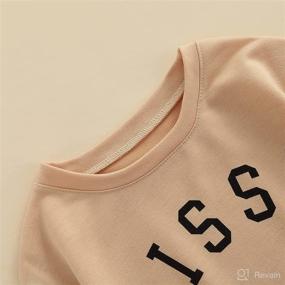 img 1 attached to BSaogr Printed Crewneck Sweatshirt Pullover Apparel & Accessories Baby Boys