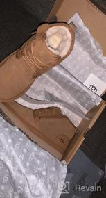 img 6 attached to 🥾 Милые и уютные: сапоги UGG Neumel Chukka для маленьких мальчиков цвета "Каштан" для комфортного стиля