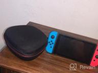 img 1 attached to Sisma Switch Controller Case: Compatible With Nintendo Switch Pro, Travel Safekeeping Holder Protective Cover Storage Carrying Bag review by Enes Patiag