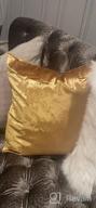 img 1 attached to 2 Pack Of Soft Cushion Covers - GIGIZAZA'S Gold Velvet Decorative Throw Pillow Cover Set For Sofa Bed review by Barb Parker