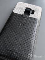 img 1 attached to Stylish And Convenient Galaxy S9 Credit Card Case With Nubuck Material And Pull-Tab Design review by Carrie Anderson