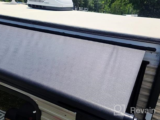 img 1 attached to Protect Your RV With Solera V000163273 White Slide Topper Awning - 5'6"! review by Leon Johnsson