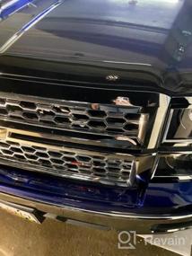 img 6 attached to AVS Aeroskin II Hood Protector For Chevy Silverado 1500: Low Profile Textured Black, Flush Mount, Perfect Fit