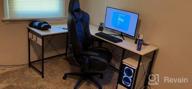 img 1 attached to 66" L Shaped Computer Desk With Storage Shelves | Corner Gaming & Writing Workstation | Modern Wooden Office Desk W/ Wood & Metal Frame - Coleshome review by Corey Katchem