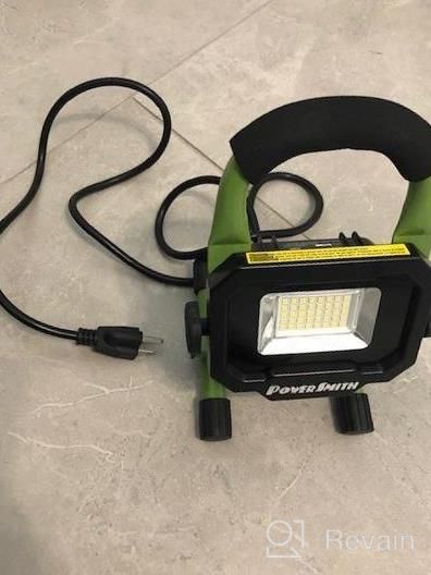 img 1 attached to POWERSMITH PWLS150H 15000 Portable LED Work Light With Two Brightness Modes, Metal Housing And Stand, 10 Ft. Power Cord, Impact Resistant Lens, And 5 Year Warranty review by Mario Bullard