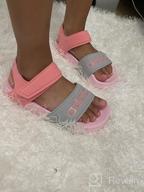 img 1 attached to 👡 Adilette Sandal for Women by adidas review by Cori Nance