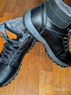 img 1 attached to Stay Cozy And Safe On Winter Adventures With Our Anti-Slip Snow Hiking Boots For Women And Men review by Joshua Ngo