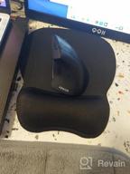 img 1 attached to Experience Pain-Free Computing With MROCO Ergonomic Mouse Pad - Gel Wrist Support, Comfortable & Stylish Design, Perfect For Office And Home Use review by Dave Hess