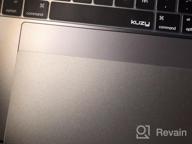 img 1 attached to FORITO Palm Rest Cover Skin & Trackpad Protector For 16 Inch MacBook Pro A2141 (2019) - Space Gray review by Christopher Kumar
