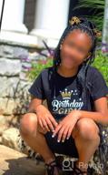 img 1 attached to 👸 Adorable Birthday Girl Shirt: Perfect Party Outfit with Princess Crown - Girls Fitted T-Shirt review by Vanessa Lee