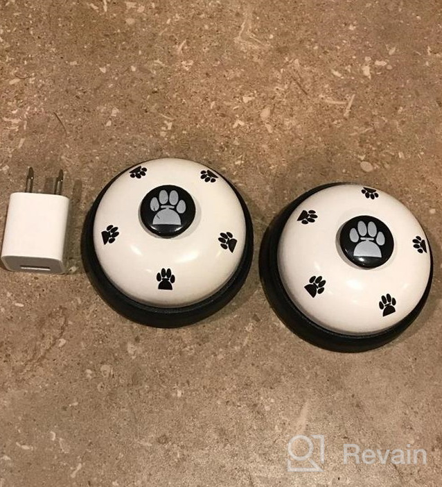 img 1 attached to Train Your Pet With Comsmart Dog Training Bells - Set Of 2 Potty And Door Bells For Dogs And Cats With Non-Skid Base review by Justin Spence