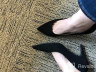 img 1 attached to Comfortable Pointy Toe Stiletto Pumps For Women'S Office Wear By DailyShoes review by Marquel Rubio