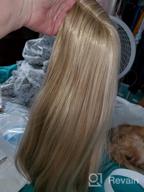 картинка 1 прикреплена к отзыву 💇 REECHO 18" Synthetic Hair Topper Wiglet Hair Enhancer - Dark Brown: Straight Bangs, 3 Clips, Hair Extensions, Hair Closure Piece, Hairpieces for Women от Freddy Hammonds
