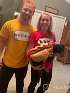 img 1 attached to Halloween His And Hers Outfits - Matching Ketchup & Mustard Couple Shirts review by Stephanie Adams
