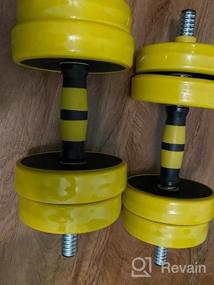 img 7 attached to Adjustable Dumbbells Set – 2-In-1 Free Weight Barbell, Easy Assembly And Space-Saving Design For Home Gym, Ideal For Men And Women (Available In 44/55/66/88 Lbs Options) By CDCASA