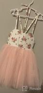 img 1 attached to Flofallzique Summer Baby Girls Dress: Floral 🌸 Tulle for Wedding, Birthday, Toddler Tea Party & Tutu review by Ben Swett