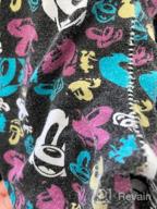 img 1 attached to Disney 3 Piece Mickey Minnie Leggings Girls' Clothing for Leggings review by Jaime White