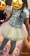 img 1 attached to My Lello Big Girls 10-Layer Short Ballet Tulle Tutu Skirt (4T-10yr): Adorable Dancewear for Girls! review by Tammy Thomas