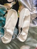 img 1 attached to Danzcue Child Leather Gymnastic Shoes: Comfort and Quality for Young Gymnasts review by Sejal Beasley