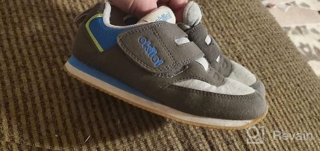 img 1 attached to Okilol Toddler Sneakers: Athletic 👟 Running Shoes for Boys with Style review by Greg Peitz