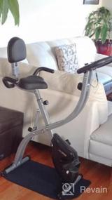 img 6 attached to 3-In-1 Xspec Recumbent Upright Folding Exercise Bike With Resistance Bands, Phone/Tablet Holder And LCD Display. 16-Level Magnetic Resistance For Indoor Cycling