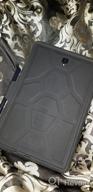img 1 attached to Samsung Galaxy Tab S4 10.5" 2018 Protective Silicone Case - Poetic TurtleSkin Series [Corner/Bumper Protection][Grip][Bottom Air Vents] review by Corey Ford