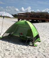 img 1 attached to Stay Cool At The Beach With Gorich 3-4 Person Pop Up Beach Tent - UPF 50+ Sun Protection, Cabana Style Shelter, And Simple Setup review by Carlos Krueger