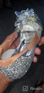 img 1 attached to FUNNA Girls Dress Shoes: Sparkly Flats for Princess Costume, Flower Wedding Party & More! review by Michelle Jackson