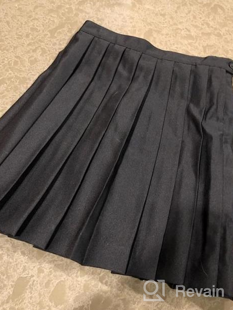 img 1 attached to French Toast Pleated Skirt for Girls - Stylish Girls' Clothing for Every Occasion review by Jonathan Reddick