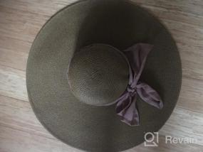 img 6 attached to Women'S Summer Sun Hats: SERENITA Beach Hat, Wide Brim Straw Floppy Hat For Hiking & More!