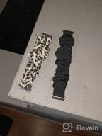 img 1 attached to Upgrade Your Fitbit Versa With TOYOUTHS Patterned Scrunchie Bands - Elastic, Stylish & Comfortable! review by Bobby Cantu