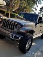 img 1 attached to Protect Your Ride: AVS Aeroskin Lightshield Hood Protector For Jeep Gladiator & Wrangler review by Brandon Woodson