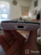 img 1 attached to 🖱️ Uiosmuph G9: Slim Silent 2.4G Wireless Rechargeable Mouse for Laptop, PC & MacBook - Grey review by Frankye Sherman
