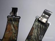 img 1 attached to Kajeer Mens X-Shape Utility Suspenders - 2" Wide Solid Clip Straps review by Paul Philippe