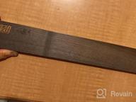 img 1 attached to Organize Your Kitchen With FINDKING'S Ash Wood Magnetic Knife Strip - 16 Inch Deep Grey Wooden Rack For Knives And Utensils (No Drilling Required) review by James Nielsen