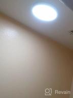 картинка 1 прикреплена к отзыву TALOYA LED Flush Mount Ceiling Light 5000K 8.9Inch Round Black 18W=180W(Equivalent) Simple Lamp For Bedroom Hallway Kitchen Gallery Low Ceilings Areas, ETL Listed от Franz Esquivel