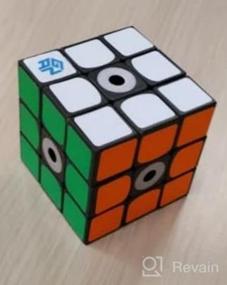 img 5 attached to Сменные наклейки Speed ​​Cube - GAN 3X3 Half Bright Sticker Set для головоломок Speed ​​Cubes