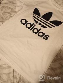 img 2 attached to 👕 Одежда для активного образа жизни для мальчиков Adidas Originals Trefoil White Black: Стильная и функциональная одежда