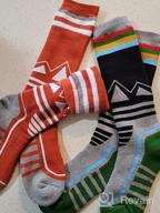 img 1 attached to Cozy and Durable Kids Ski Socks for 🧦 Winter Skiing and Snowboarding – 2 or 3 Pairs Available review by Darrell Verduzco