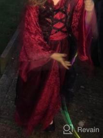 img 6 attached to Костюм принцессы-вампира на Хэллоуин для девочек-идеальный наряд для вечеринки для модного наряда