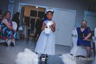 img 1 attached to 👗 Exquisite Ekidsbridal Crossed Toddler Dresses: Perfect Pageant Girls' Clothing Delight! review by Patrick Stephani