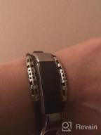 img 1 attached to Upgrade Your Fitbit Style With Bayite Leather Bands, Adjustable And Vintage review by Sean Franklin